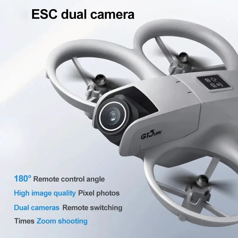 2026 GT3 MAX RC Drone 8K 5G Professional HD Aerial Photography Obstacle Avoidance Remote Control Aircraft Dual Camera Quadcopter