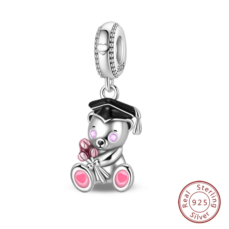 100 Sterling Silver Red Apple Bow