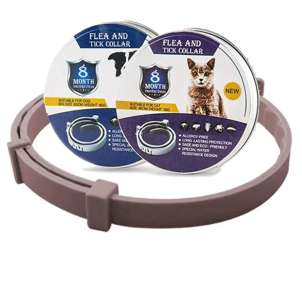 Pet Insect-Repellent Collar for Outdoors — orange opp bag