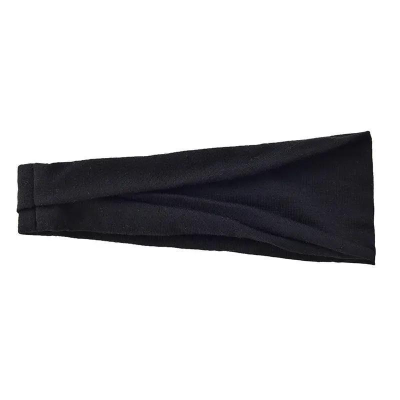 Cotton Yoga Headband Turban Hair Wrap for Gym Workouts