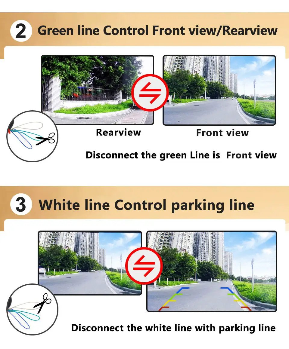 Wide Angle Rear View Camera for Drivers — product view 17