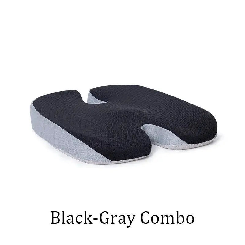 Gel Memory Foam Seat Cushion for Pain Relief and Comfort