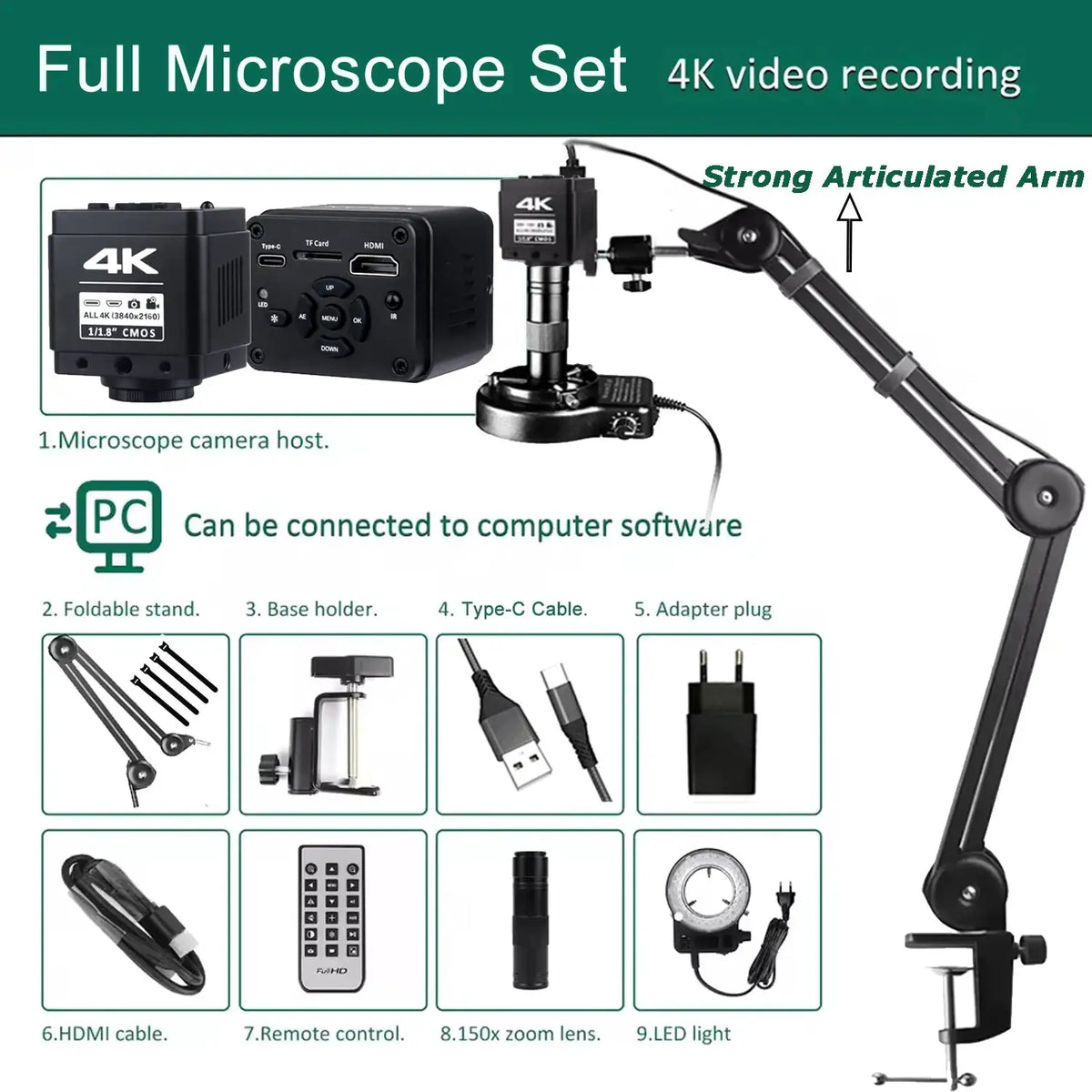 High Resolution Digital Microscope — product view 9