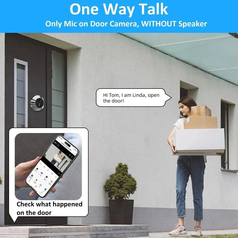 Magic Door Camera Wireless Doorbell With Motion Detection