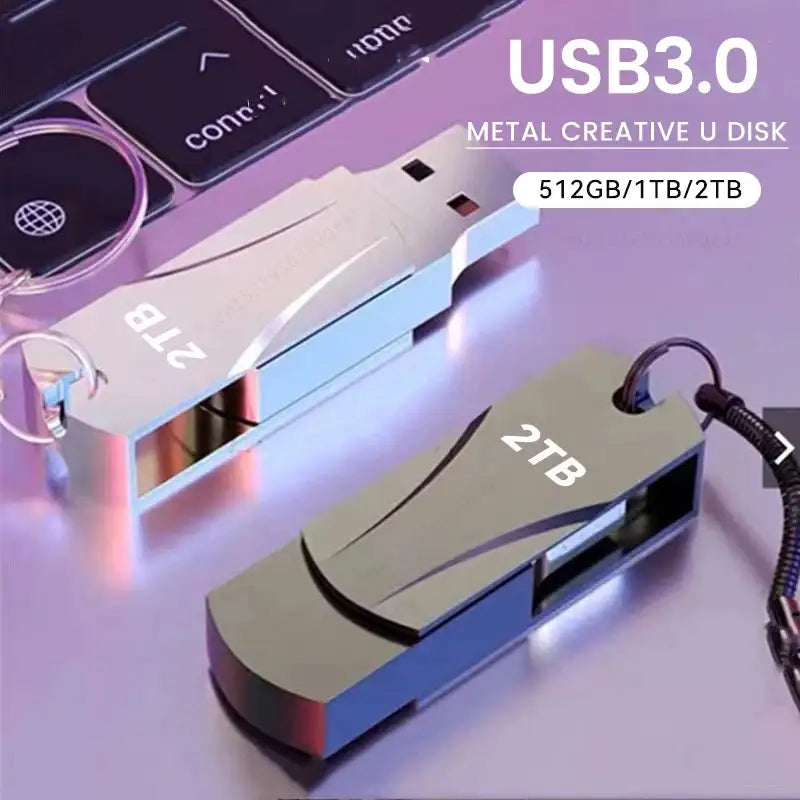 New Mini Portable SSD Hard Drive 3.0 High-speed Flash Drive 512G USB PEN DRIVE External Flash Memory For Laptop Desktop