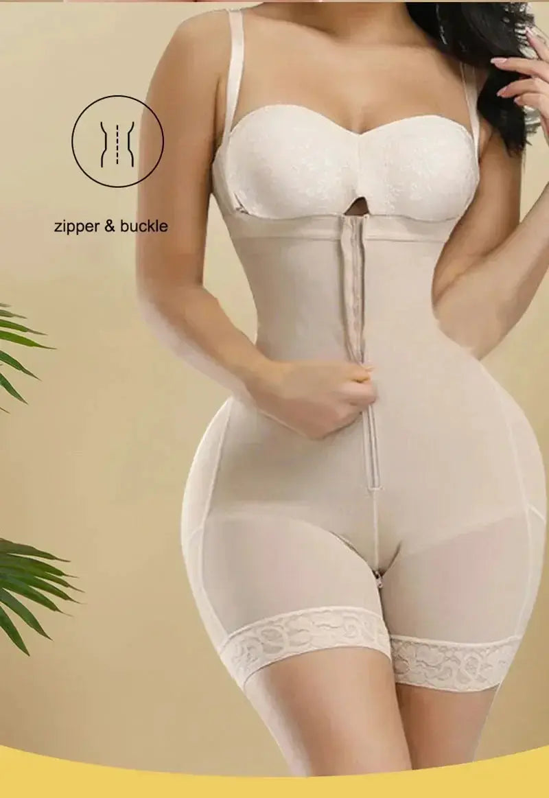 Fajas Colombiana Girdle Full Body Shaper Bodysuit For Women