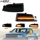 Ford Ranger 2pcs Amber LED Side Mirror Turn Signals Dynamic Sequential Blink