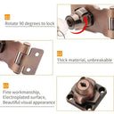 Heavy Duty Locking Hasp - Durable Zinc Security