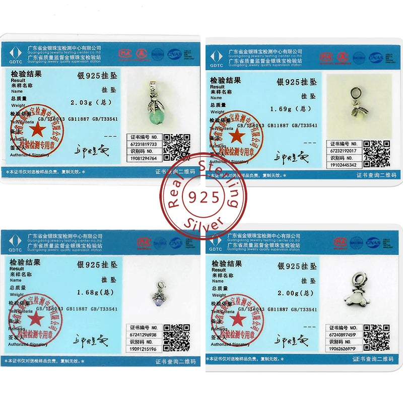 Sterling Silver Charm Beads Charms