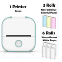 Phomemo T02 Mini Portable Bluetooth Thermal Printer for Labels and Stickers HD