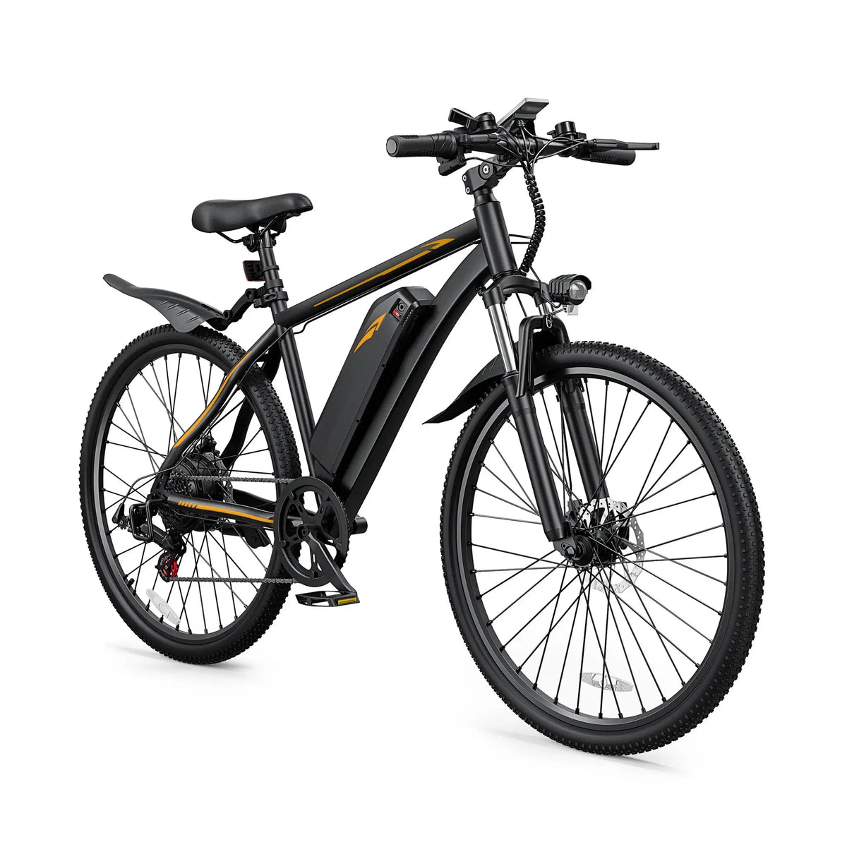 DYU M26 Electric Bicycle 1000W Peak Motor 360WH Removable Battery Electric Bike 26 Inch Mountain E-bike UL2849