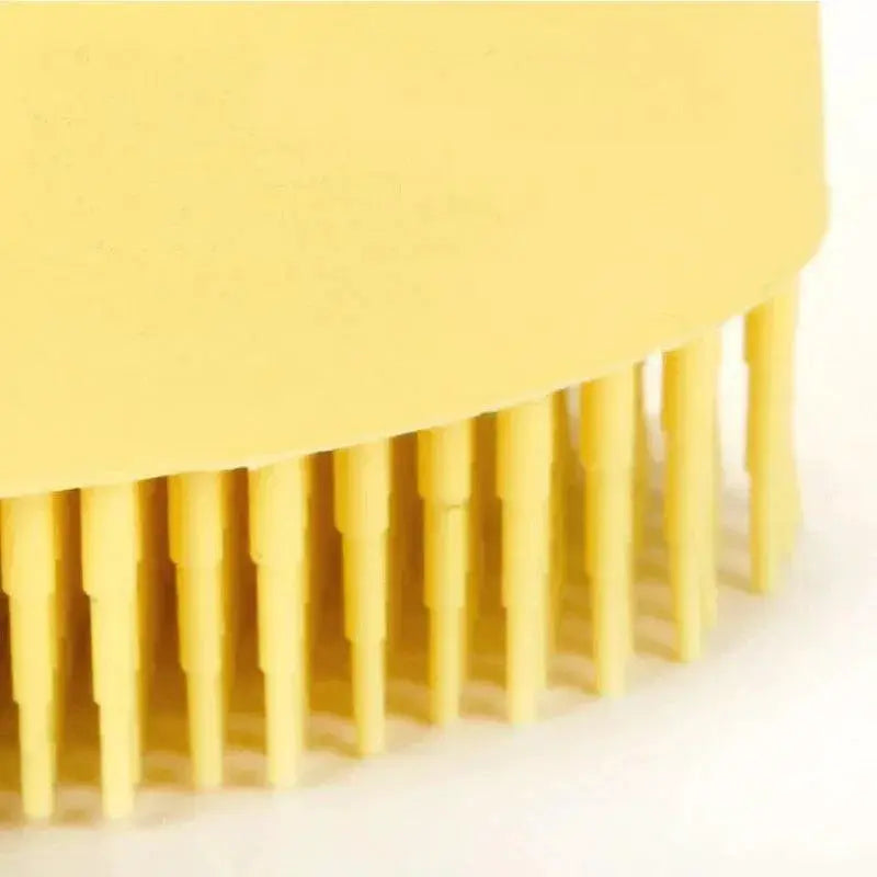 Bath Brush Massage Gloves with Silicone Comb Shampoo Box