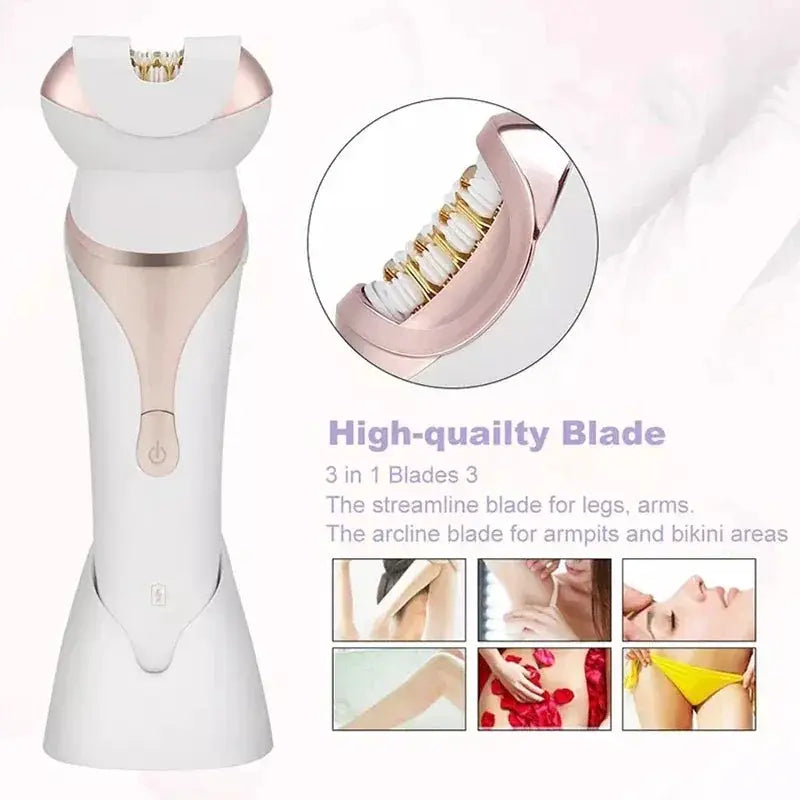 Original 4in1 Women Electric Epilator For Hair Removal