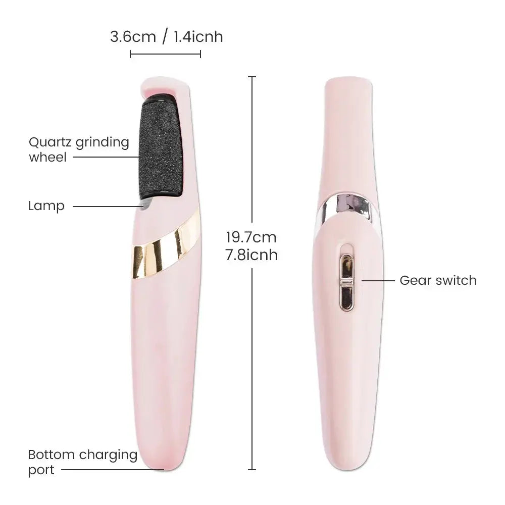 USB Electric Foot File Pedicure Tool Callus Remover Grinder