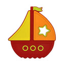 Silicone Cartoon Animals Train Teether Jewelry Making Kit