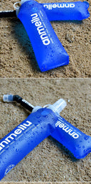 Ultralight Collapsible BPA-Free Water Bottle with Straw 500ml