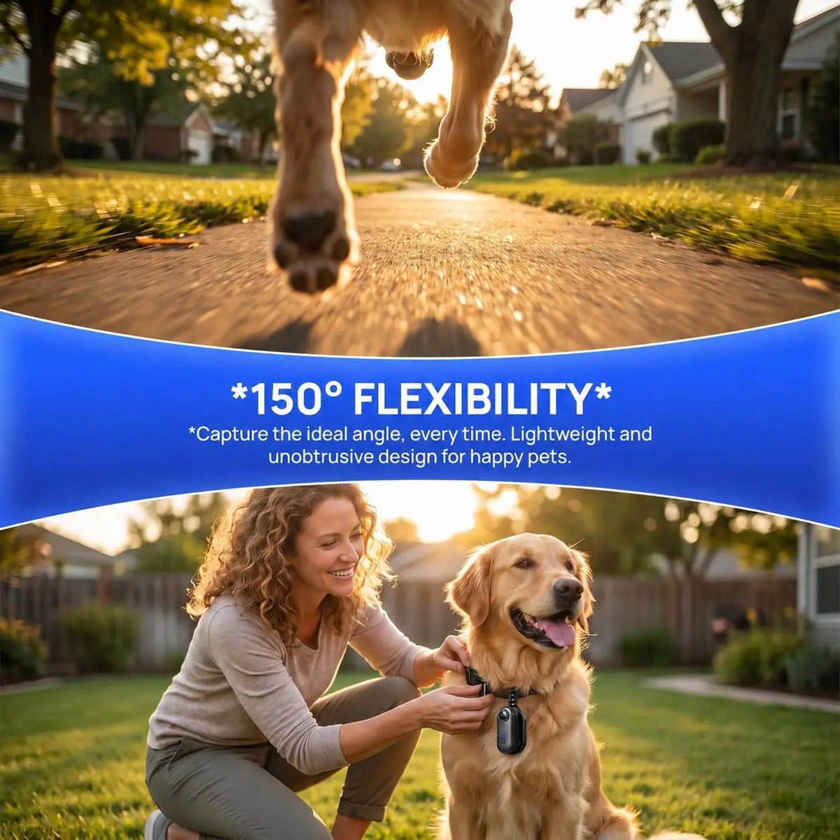 Wireless HD Pet Collar Camera