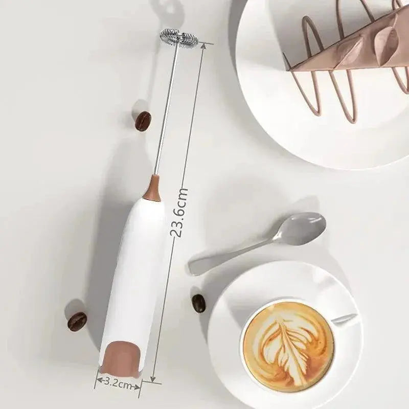 Electric Foam Frother For Creamy Cafe Style Drinks At Home