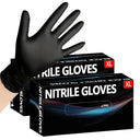 Disposable Black Nitrile Gloves