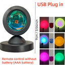 Sunset Projection Light - 16 Color Remote Control