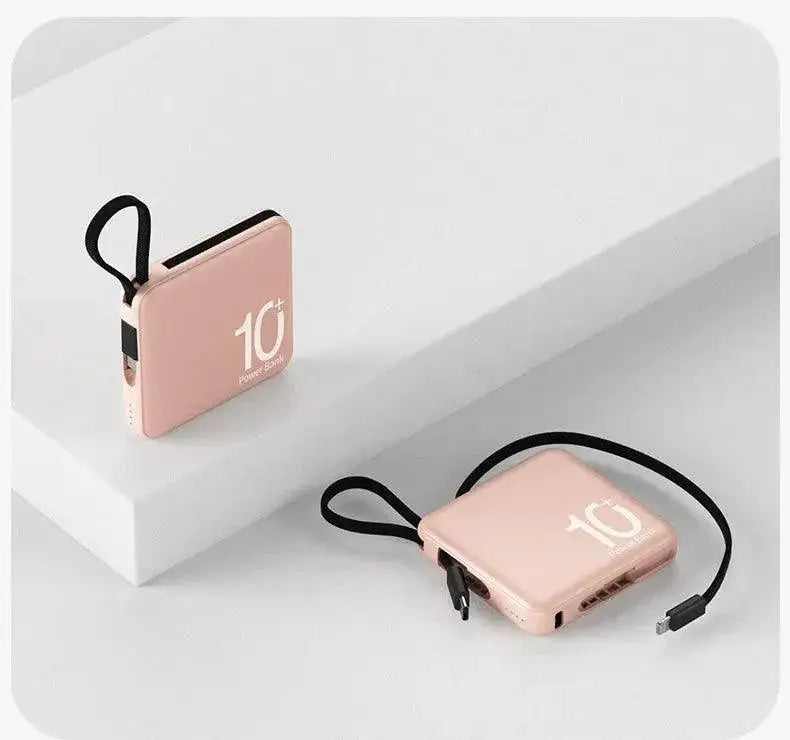 Power Bank for Travel Charging — Pink