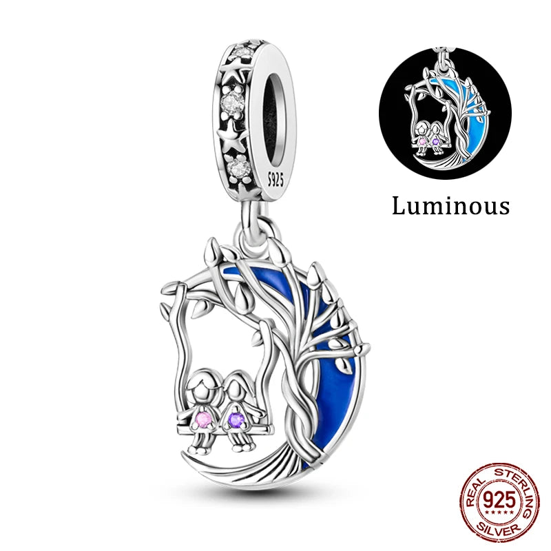 Sterling Silver Sparkling Zircon Star