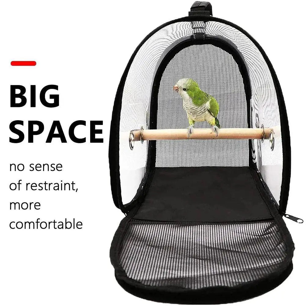 FeatherTrail Parrot Carrier Backpack Lightweight Sunroof