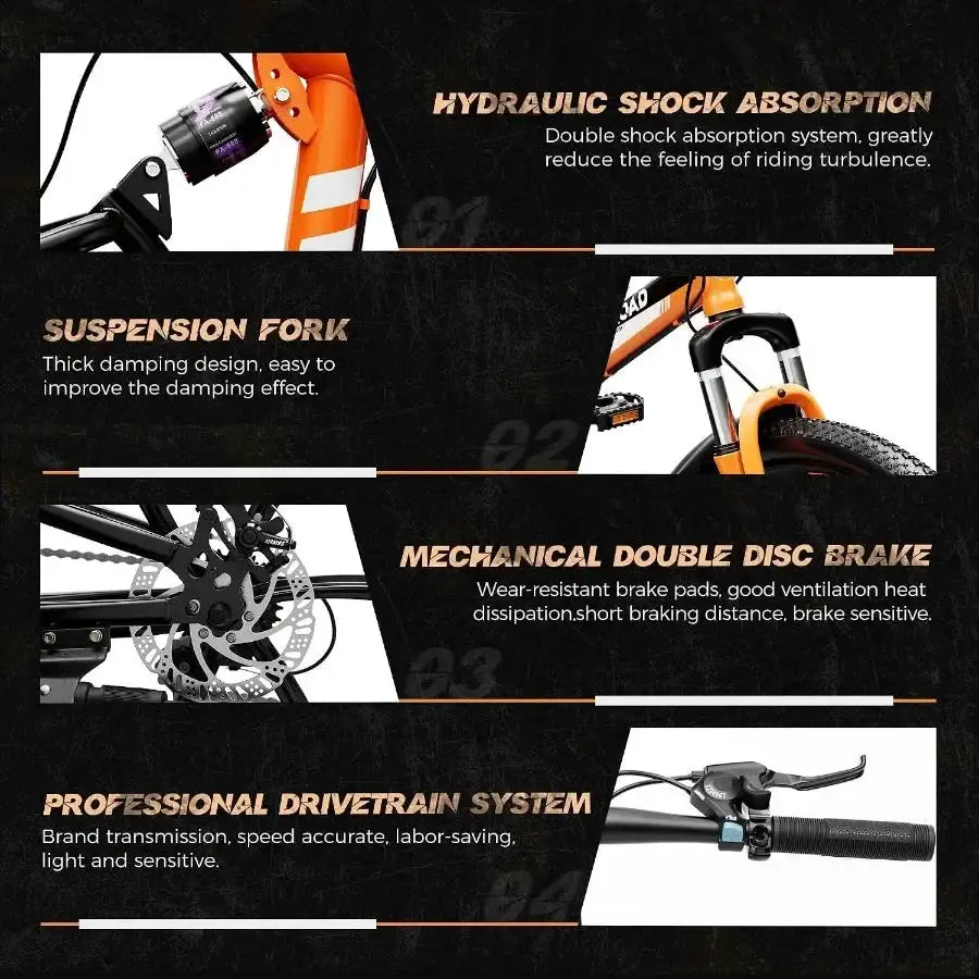 Inch Folding Mountain Bike Speed — product image 6