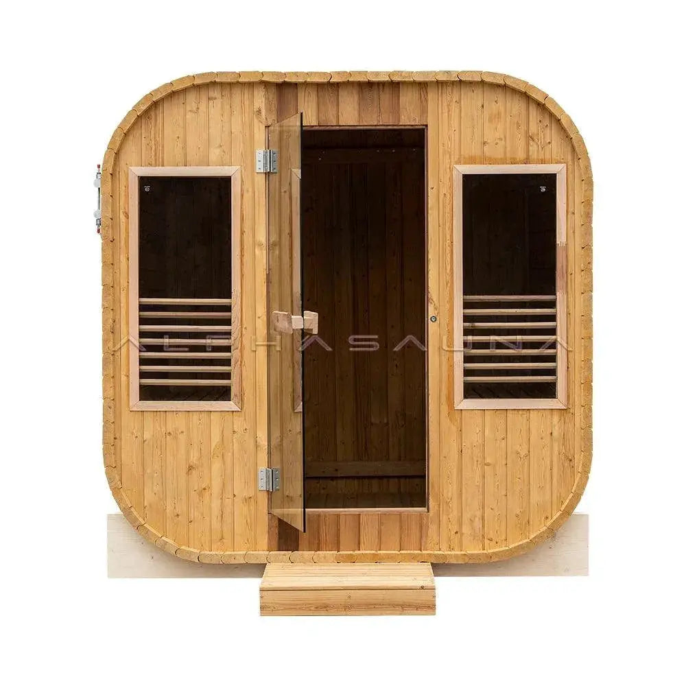 Red Cedar Sauna Kit For Home Ultimate Relaxation Space