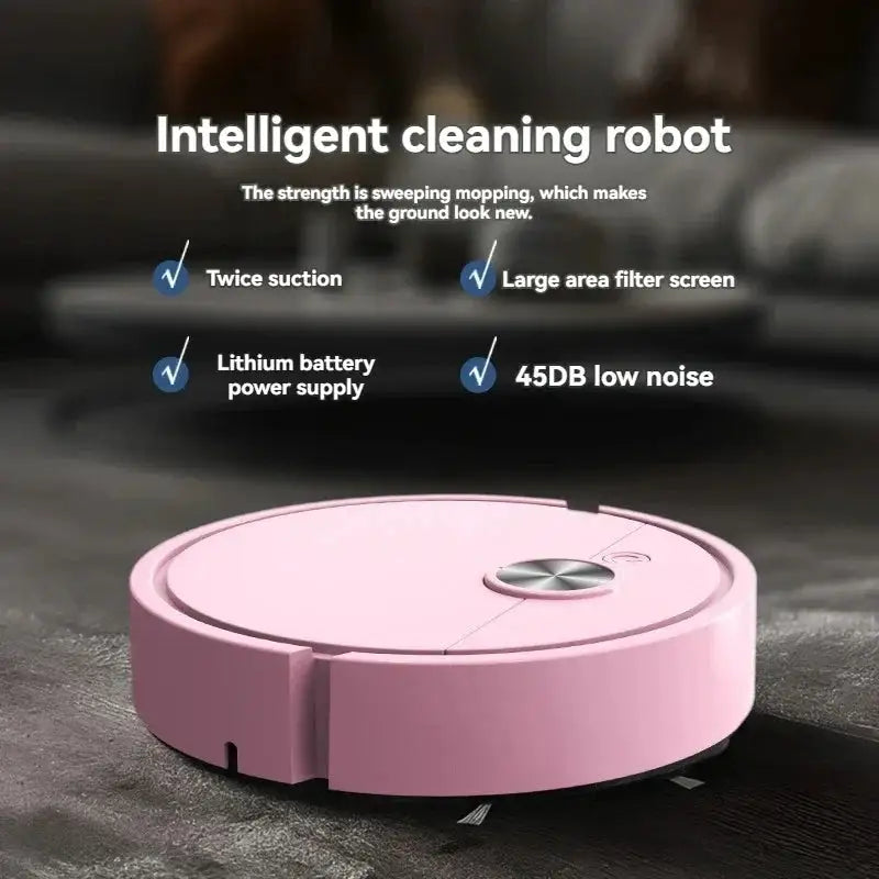 2026 Model Sweeping Robot Automatic Home Mini Cleaning Machine USB Charging Smart Sweep Mop 5-In-1 Vacuum Cleaner New