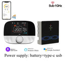 RF433 Wireless Thermostat WiFi/No WiFi Floor Heating Water Gas Boiler Home Room Tuya Smart Programmable Temperature Controller