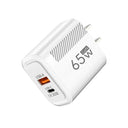 65W GaN Fast Charger - Compact Travel Adapter