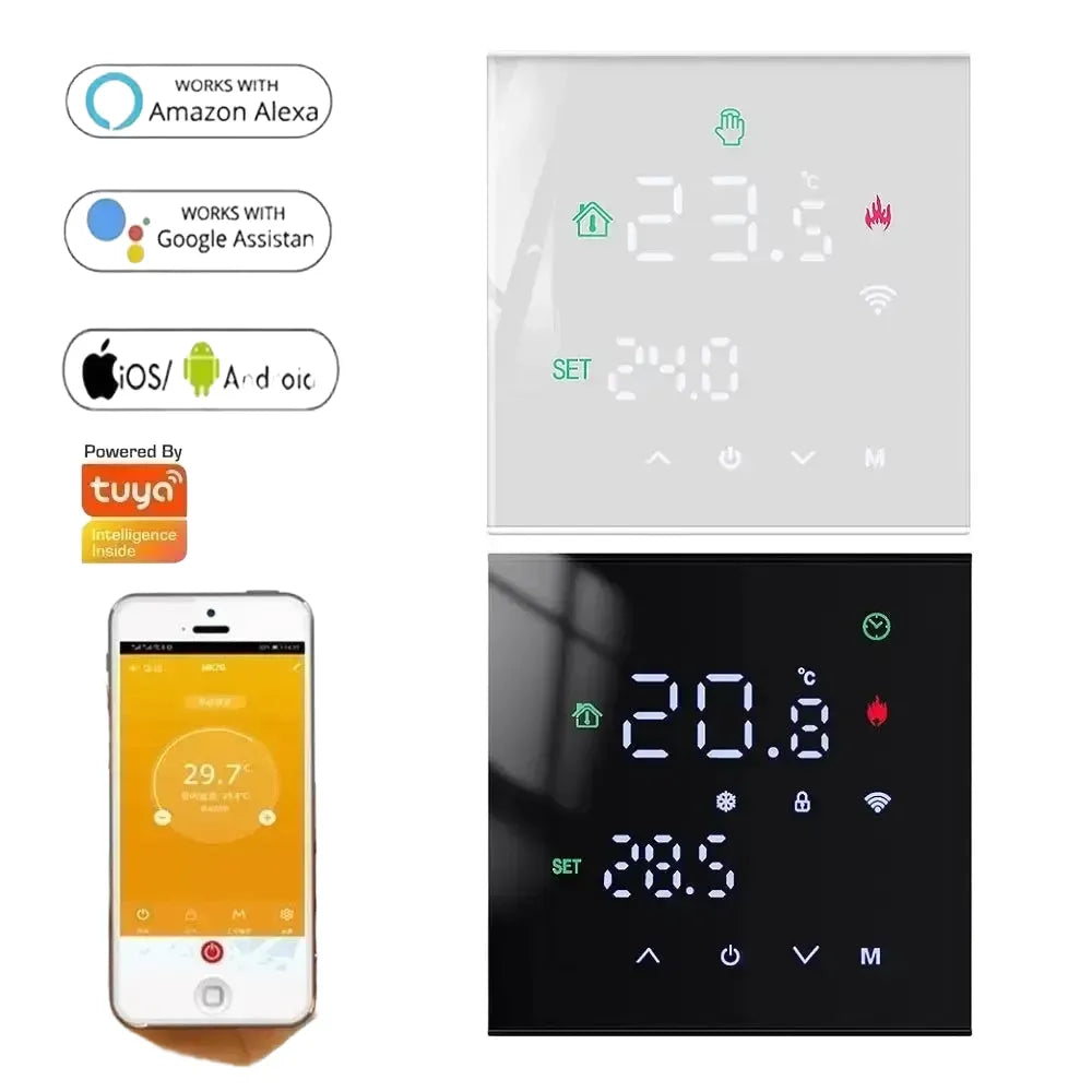 Smart Temperature Remote Controller Tuya WiFi Thermostat — product view 1