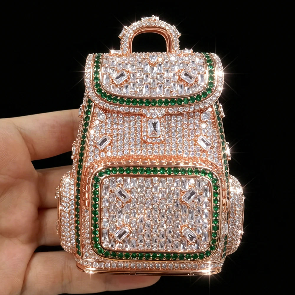K Rose Gold Plated Backpack