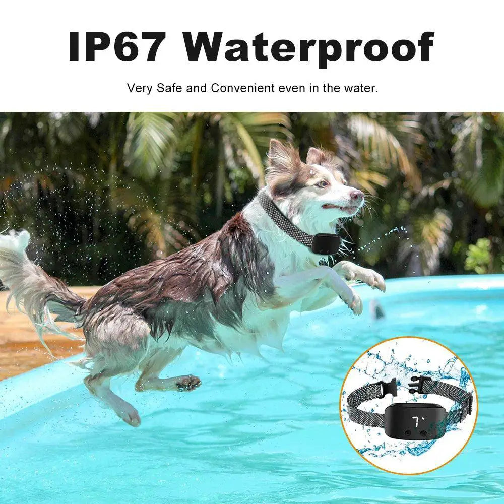 TinMiu Bark Stopper Electric Training Collar For Dogs