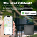 Smart Bluetooth GPS Tracker Work with Apple Find My App Locator