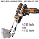 Fast Clean Hosel Brush for Golf Clubs