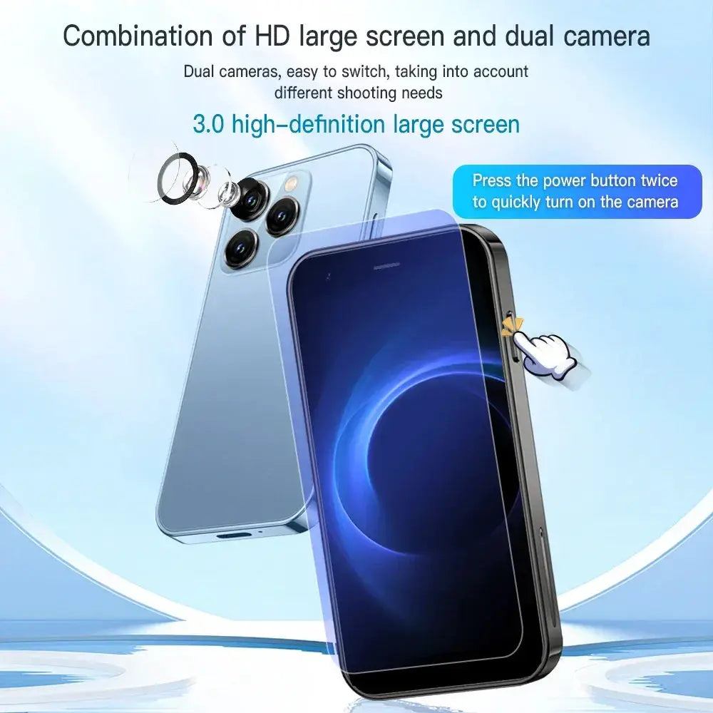 Servo 15SE Mini Smartphone Ultra Compact Dual SIM 3G 2023
