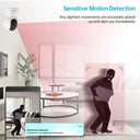 Smart Indoor IP Camera for Families AI Tracking HD