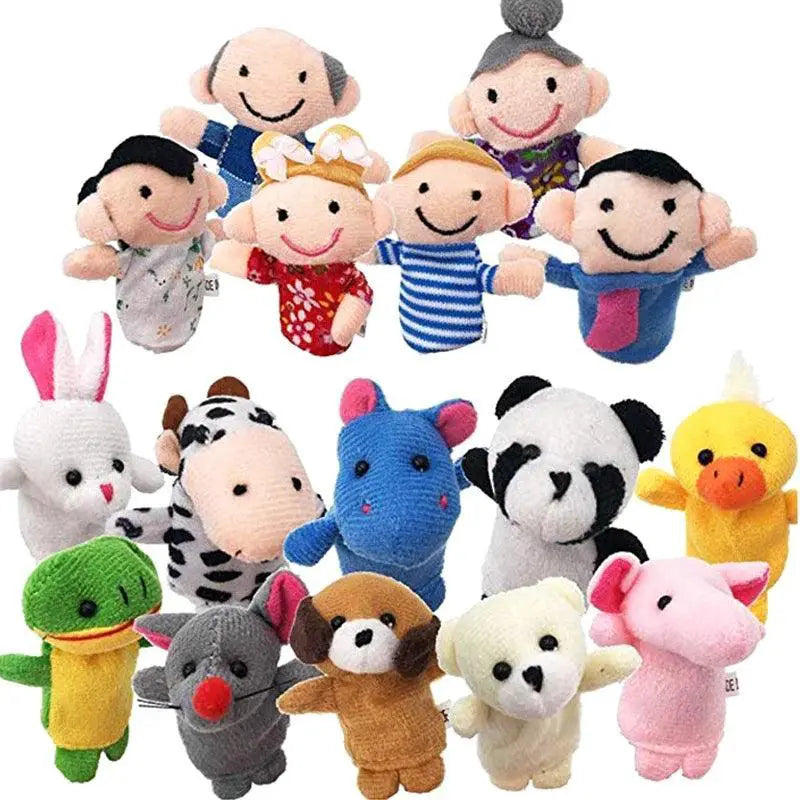 Enchanting Baby Plush Finger Puppets Imaginative Play