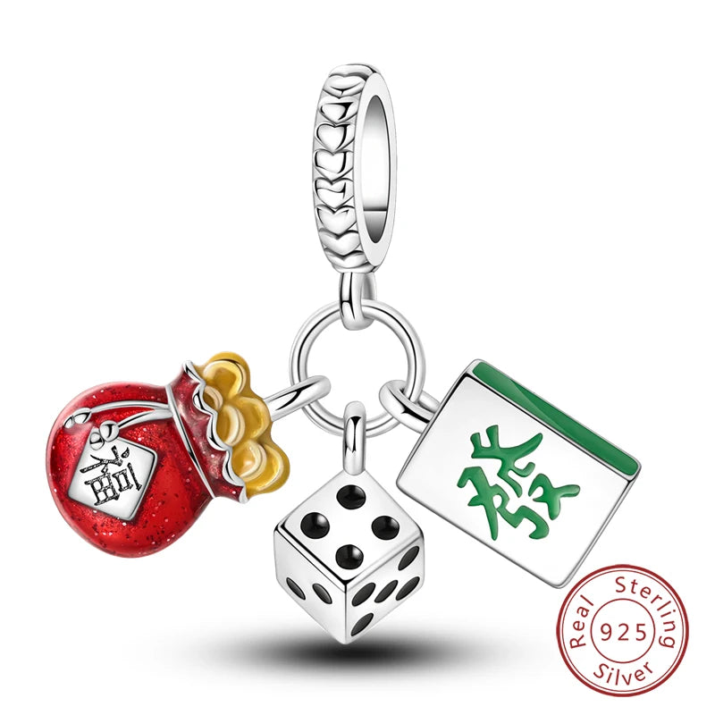 Sterling Silver Year Series Lucky