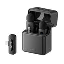BOYA BY V3 Wireless Lavalier Microphone For iPhone Android Smartphones Streaming