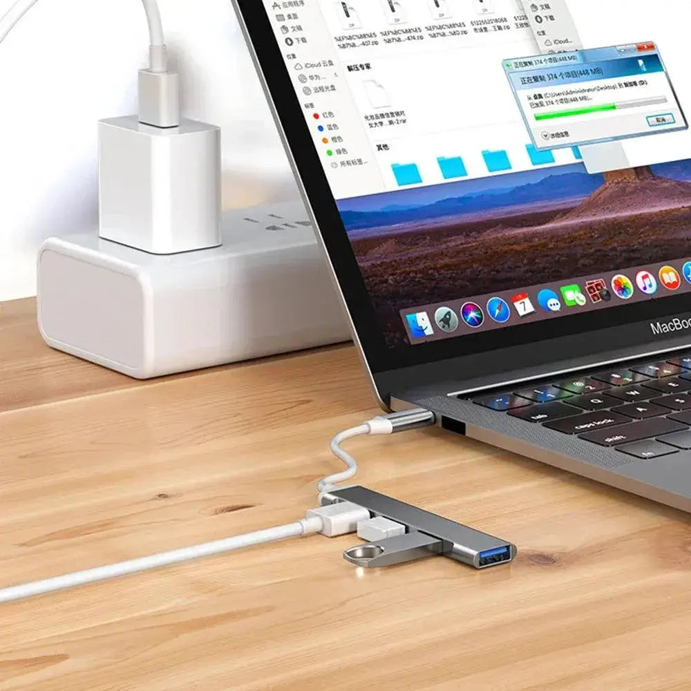 USB C Hub Multi Splitter Seamless Connectivity Upgrade Tool