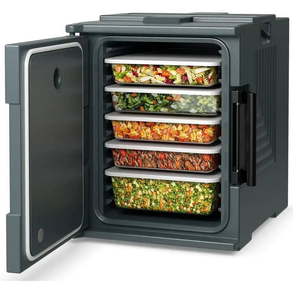 Portable Qt Insulated Food Pan Carrier, Stackable Hot Box — product view 1