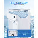 SucceBuy Commercial Ice Shaver Crusher - Per Hour Electric Snow