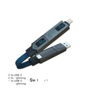 Pd Keychain Braided Charging Cable
