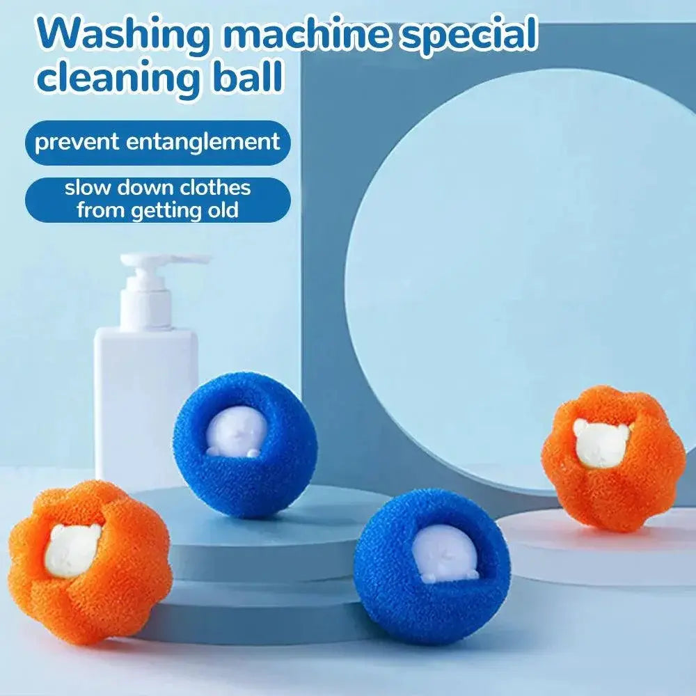 Laundry Ball Kit Reusable Hair Remover for Clothes