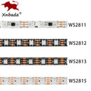 Individually Addressable WS2812B WS2813 RGBIC LED Strip 5050 30 60 144 LEDs Mood Lighting