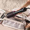 Hair Blow Dryer:  Brush Ionic Hair Dryer And Styler Oval Barrel