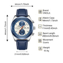 Onola Men Sports Leather Watch